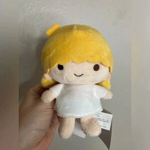 NWT Sanrio Little Twin Stars Plush Toy Yellow 6”